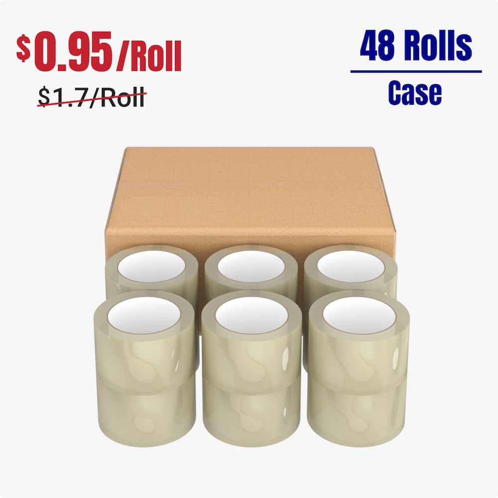 Economy Carton Sealing Tape - Bulk Promotion_4Dock